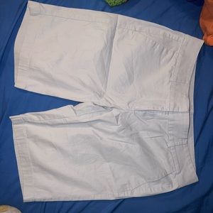 Grey Ann Taylor knee shorts